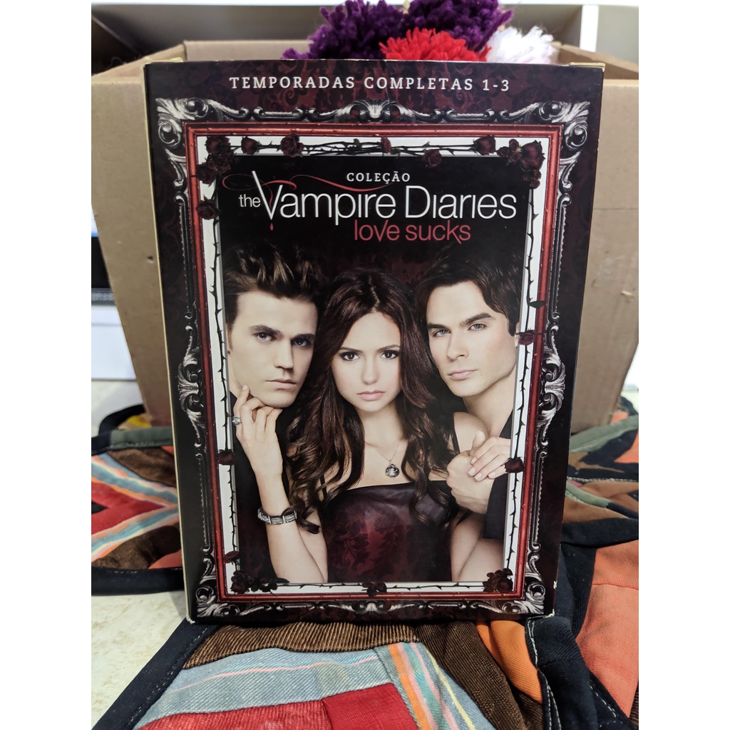 Box Original Diários de um Vampiro - com 3 temporadas | Shopee Brasil