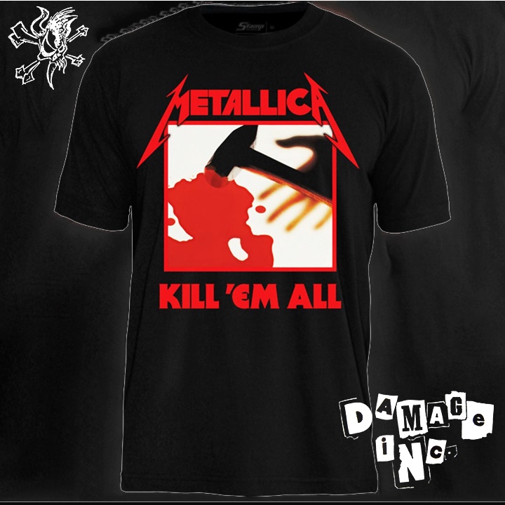 Camiseta Premium Metallica Kill 'Em All