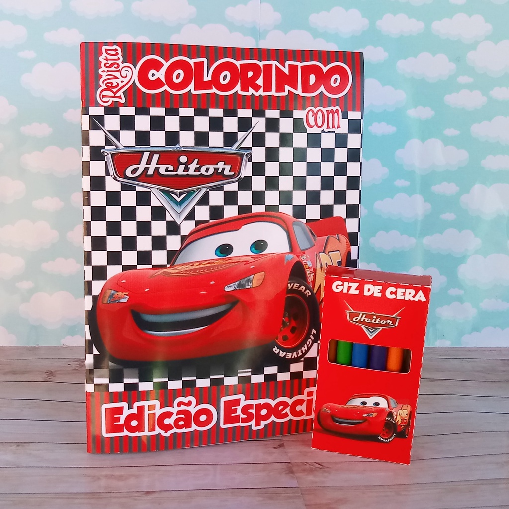 Relâmpago mcqueen jogos gratis  Produtos Personalizados no Elo7