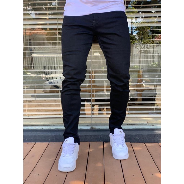 Calça Jeans Masculina Skinny Original Slim Qualidade Linha Gold