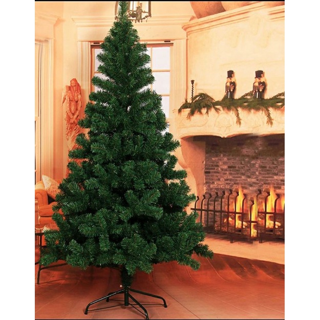 Arvore de Natal Grande Verde com 320 Galhos 150cm Pinheiro Casa Natalina  Tradicional Decoração Decorar - Camicado