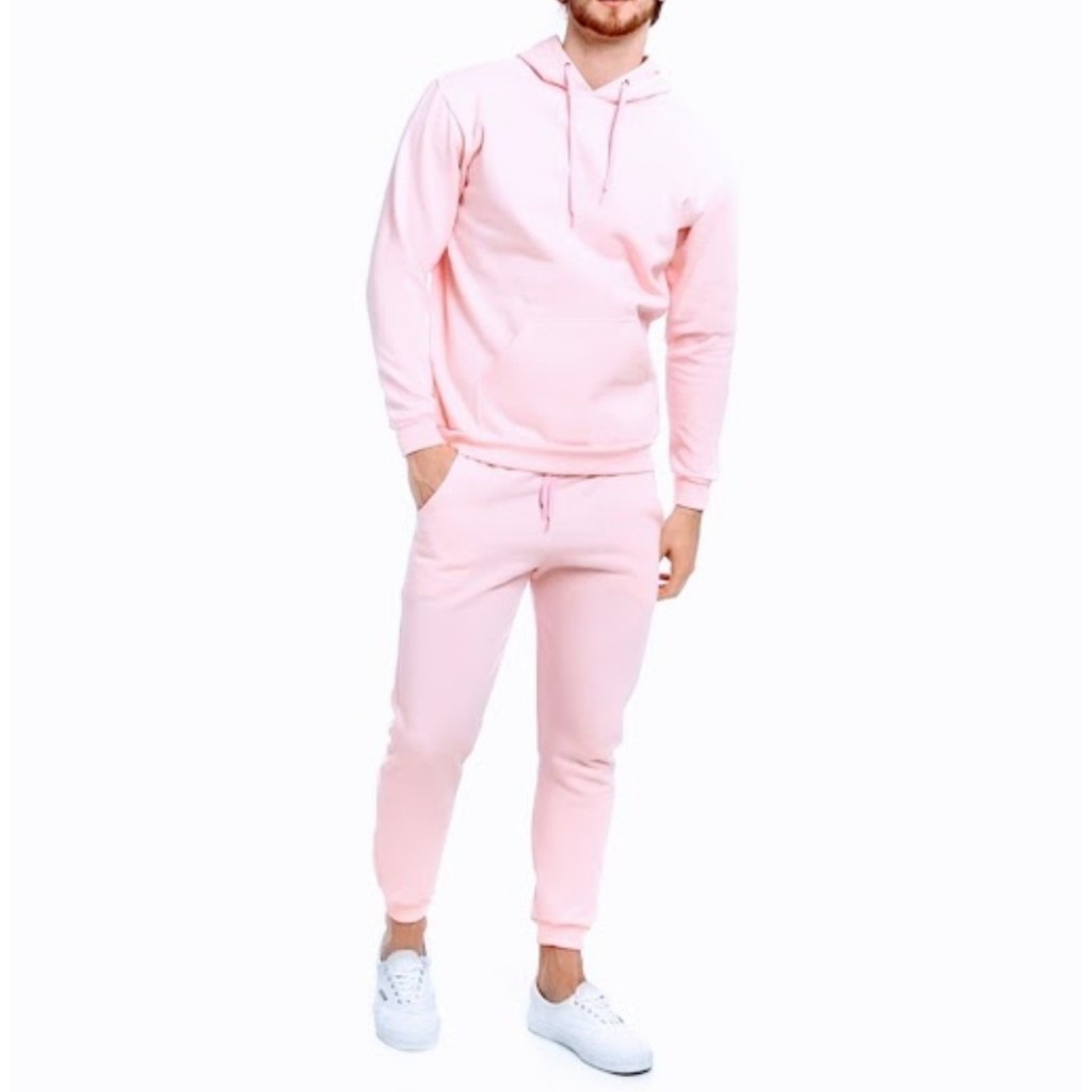 Calça moletom 2024 rosa masculino