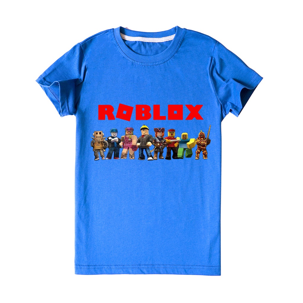 Hot Roblox Crianças T-shirt Verão Novo Roblox Crianças Vestuário Algodão  Crianças Calças de manga curta Terno de duas peças