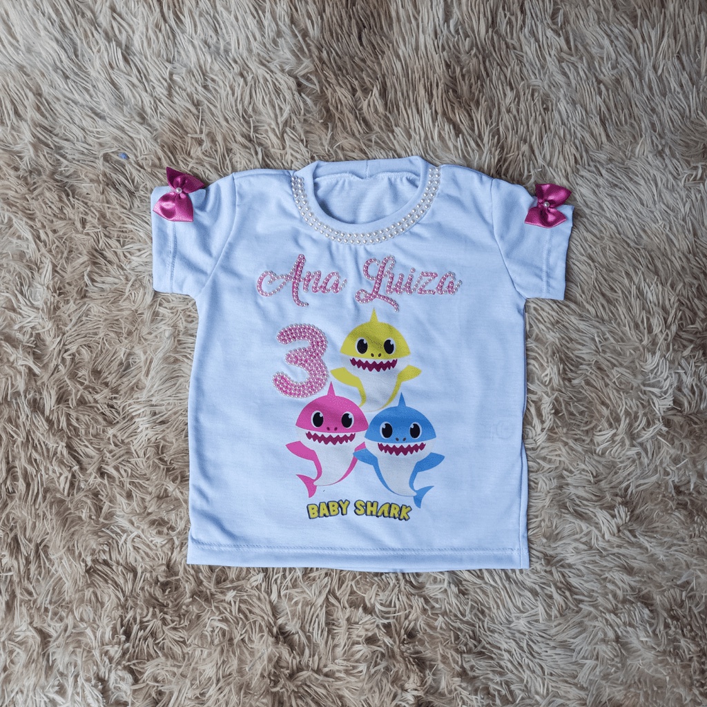 Baby shark camisas online personalizadas