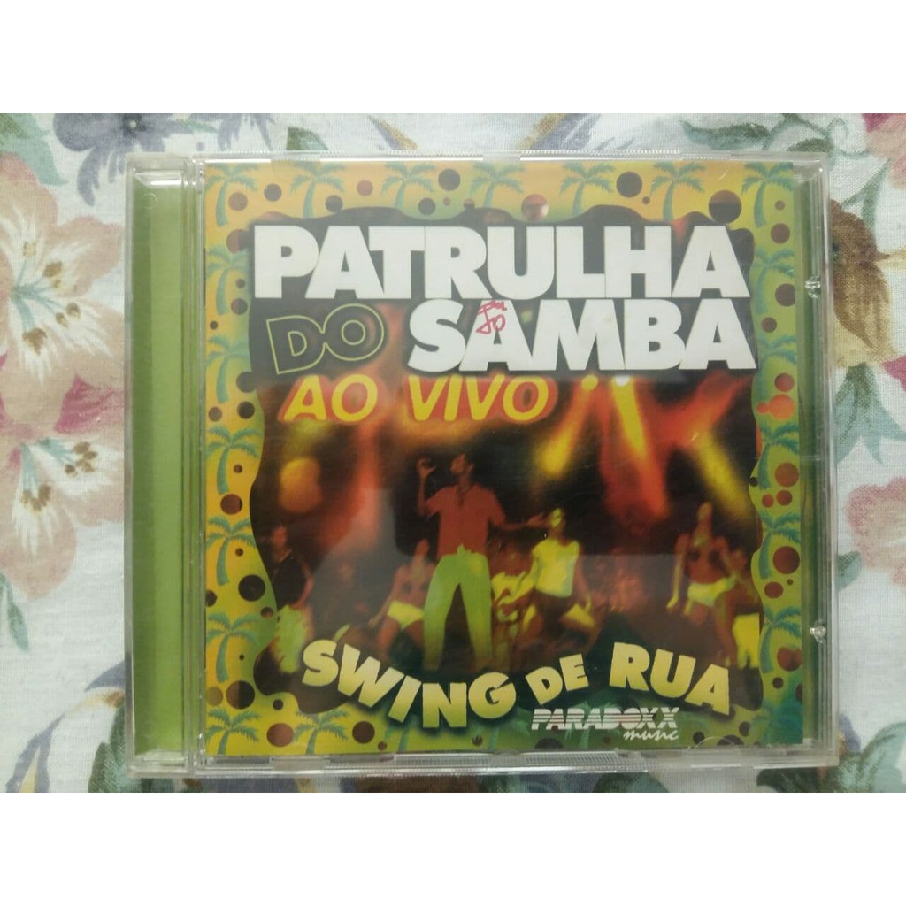 Patrulha do Samba - Cd Swing de Rua - Ao Vivo | Shopee Brasil