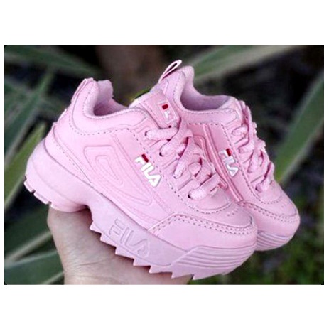 Fila disruptor shop infantil rosa