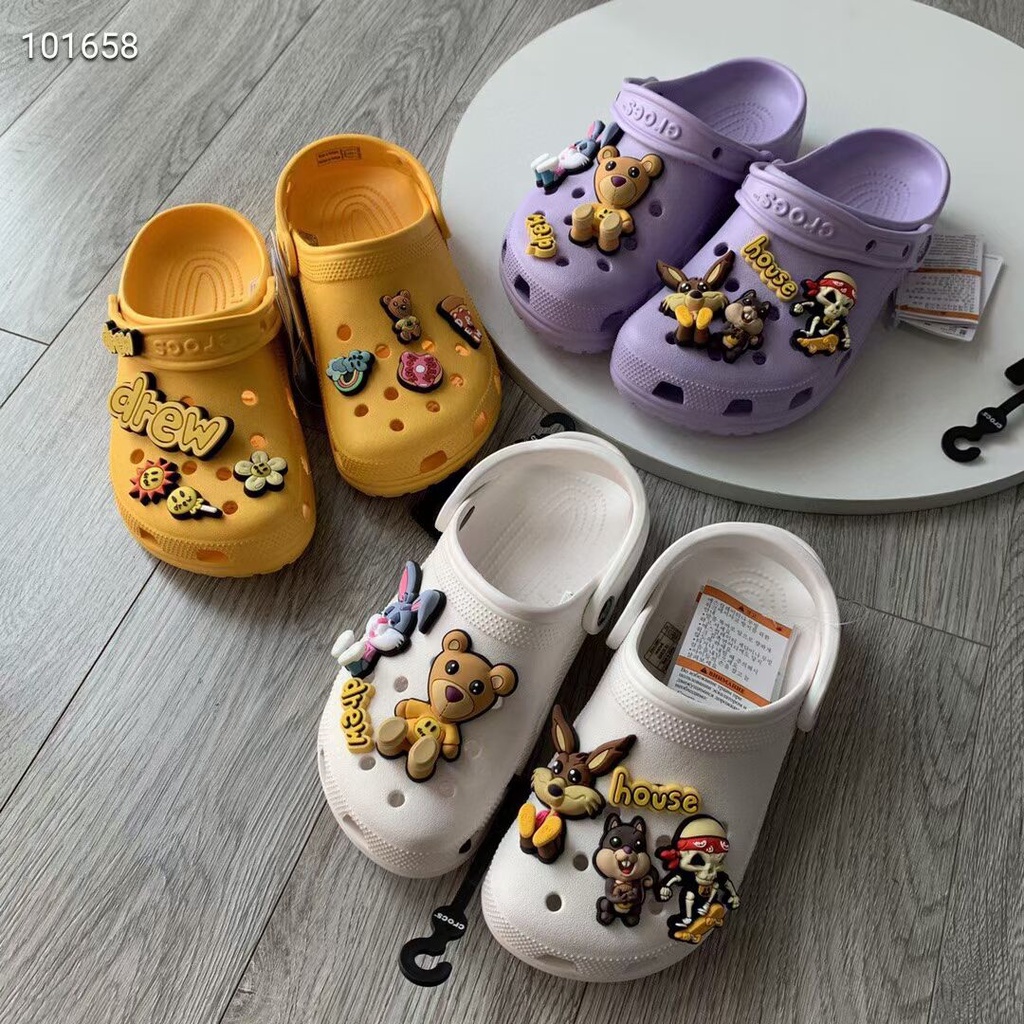 レディース【25cm】Crocs X Justin Bieber with drew - サンダル