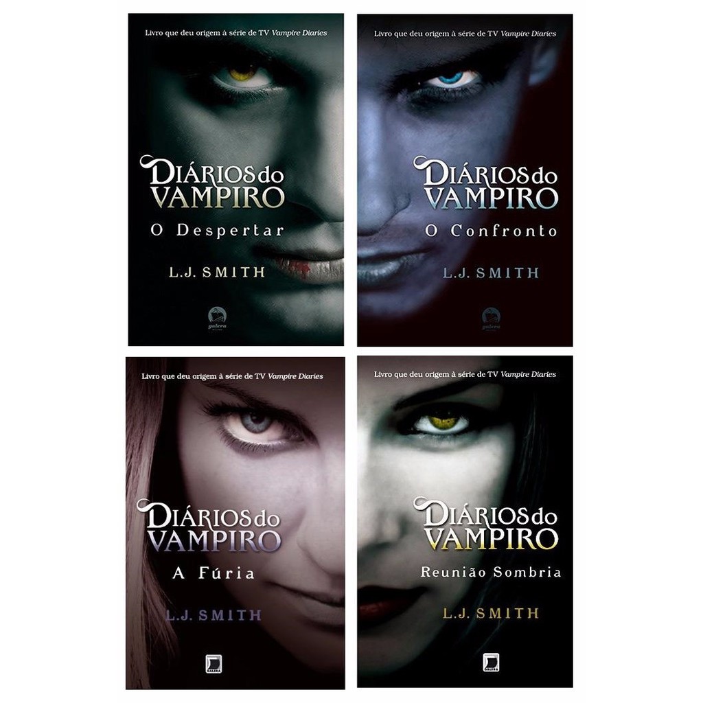 Livros Diario Vampiro Damon E Stefan