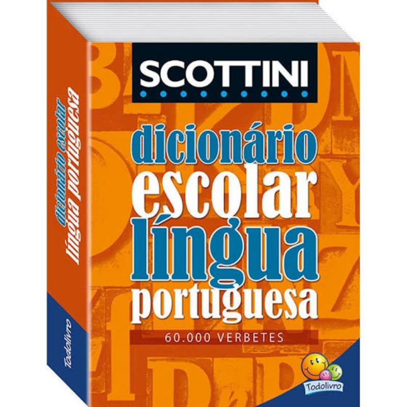 Scottini - Dicionário de Inglês - 60 mil verbetes (Capa Plástica