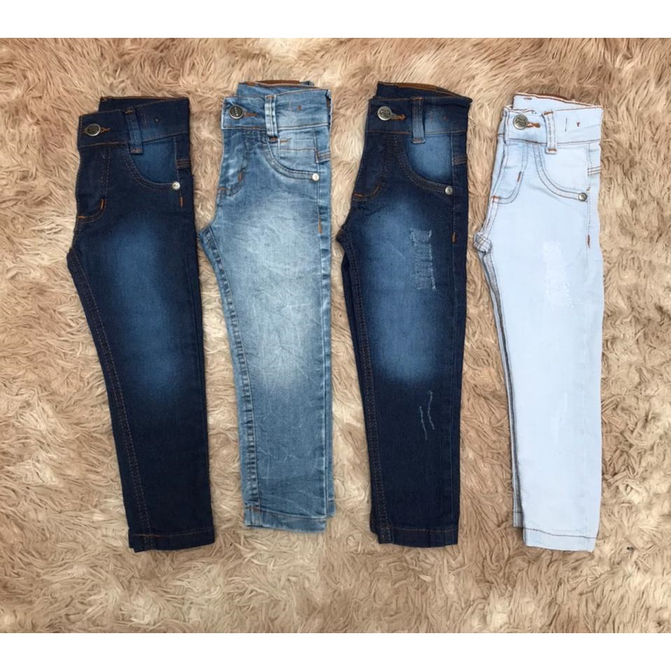 Calça jeans tamanho store 2