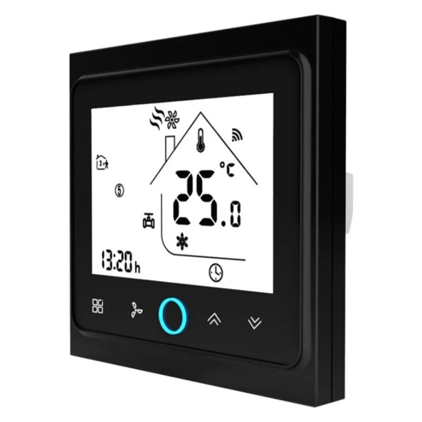 Controlador de temperatura de tela sensível ao toque, 35 a 110 °C