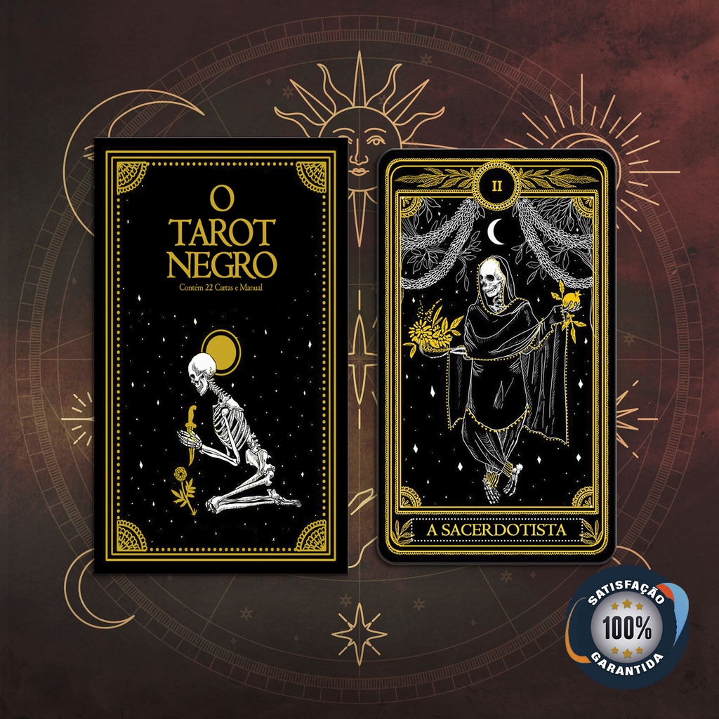 Baralho Tarot Marselha Original 78 Cartas+grátis Kit 7pedras