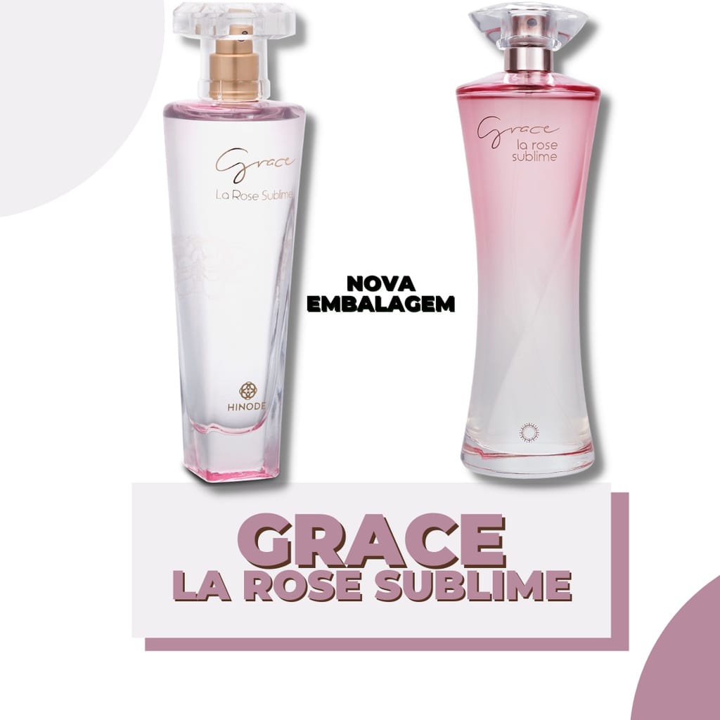 Grace La Rose Sublime Deo Colônia 100ml - Hinode