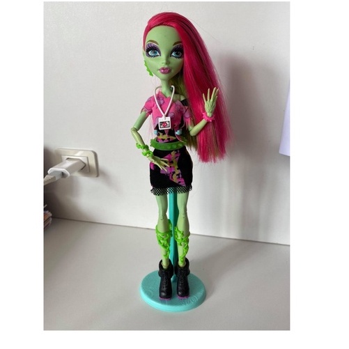 MAQUIAGEM DA BONECA MONSTER HIGH VENUS- MAQUIAGEM ARTÍSTICA 