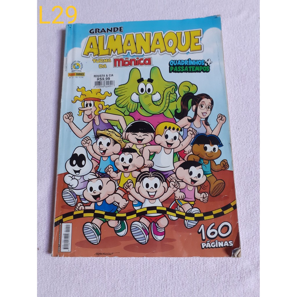 Grande Almanaque Turma da Mônica | Shopee Brasil