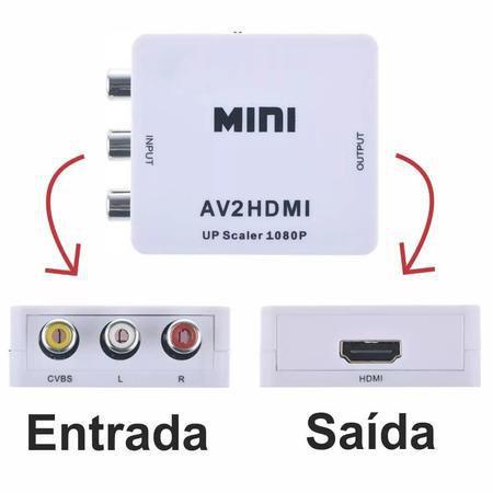 Conversor adaptador av rca best sale a hdmi
