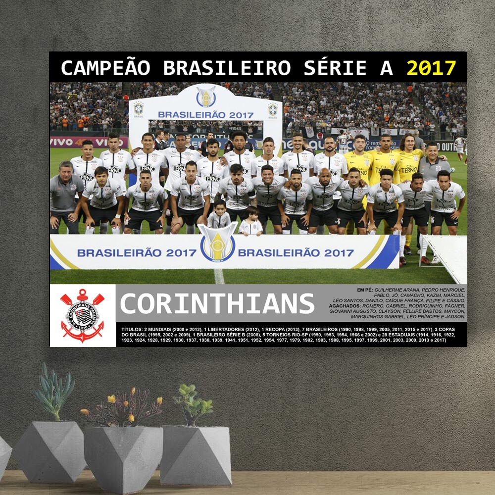 Corinthians arrasa Santos e está com um pé na final do Brasileiro