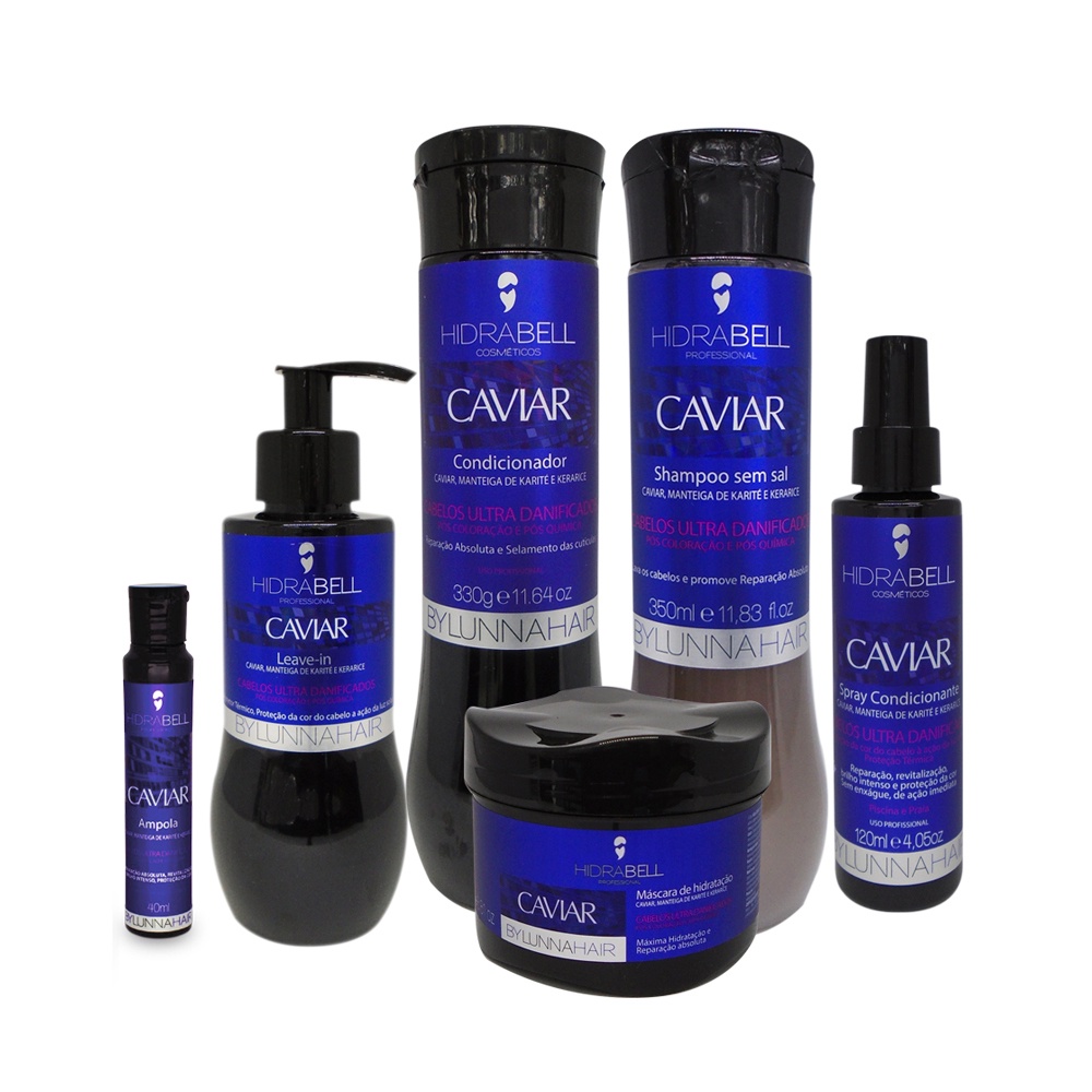 Combo Cabelo Liso Abacate Hidrabell - Hidrabell Cosméticos