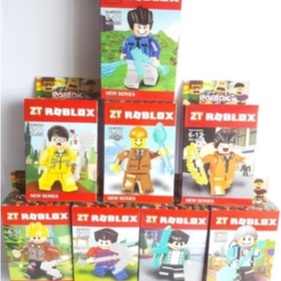 Kit 8 Em 1 Personagens Game Roblox - Lego - Bloco De Montar em