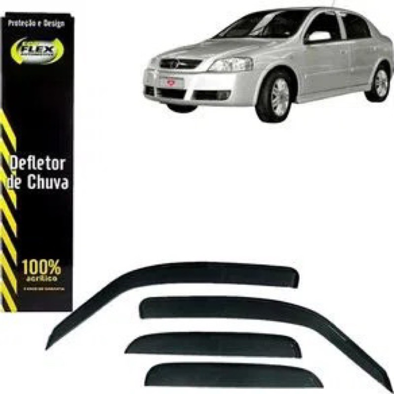 Calha de Chuva Acrílica GM Astra 2000 a 2013 4 Portas : .com