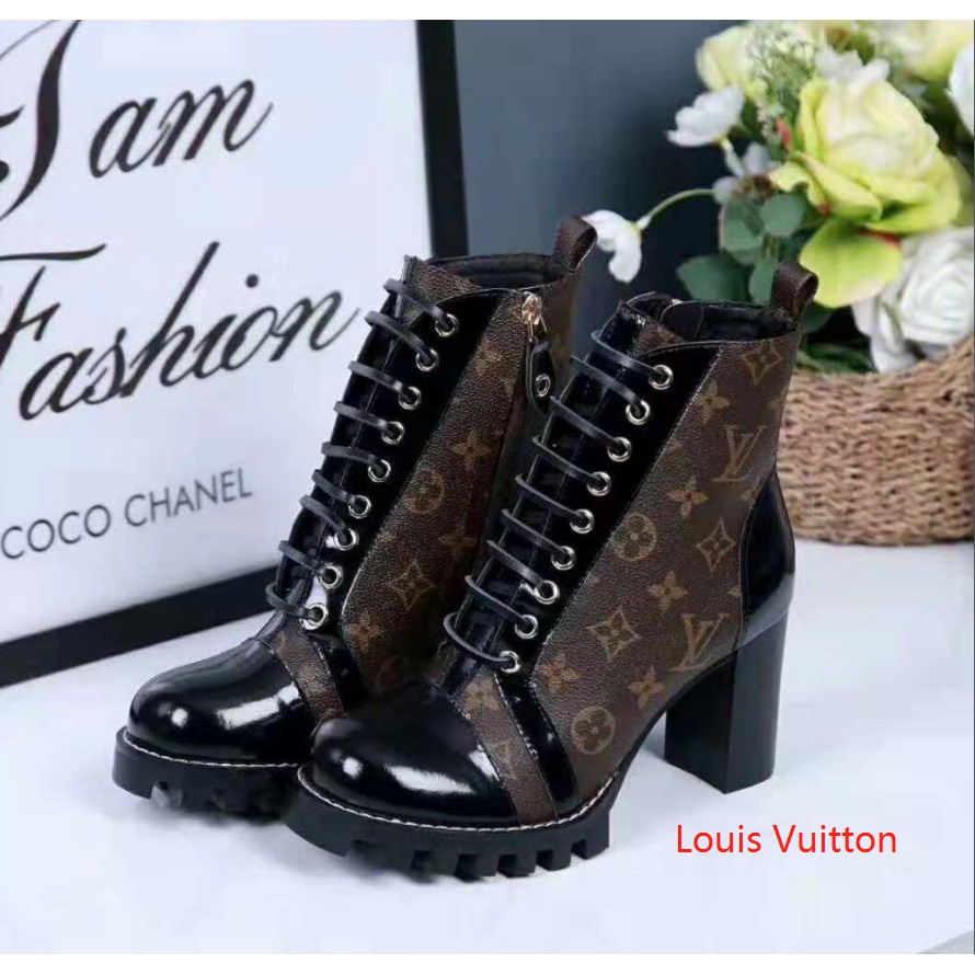 Bota louis best sale vuitton feminina