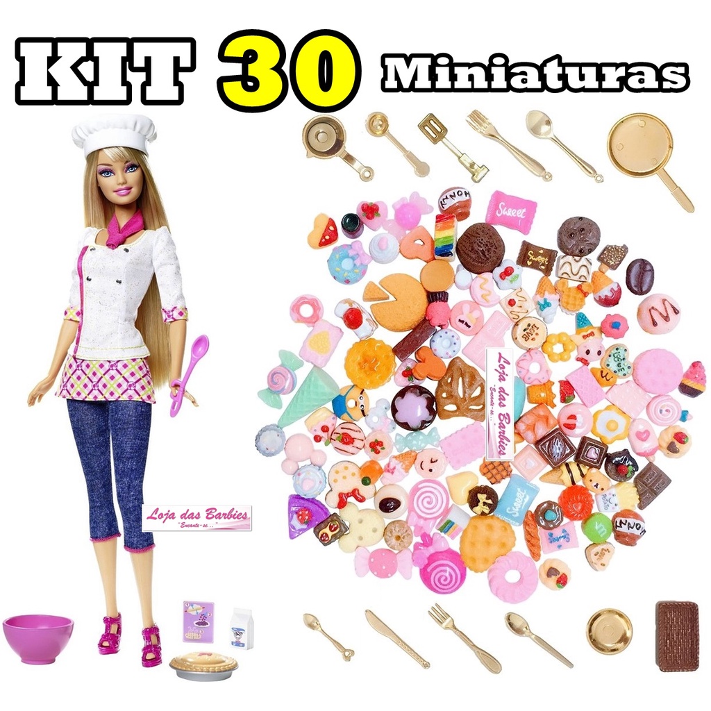 Kit 2 Meia Calça Luxo Para Boneca Barbie Roupa Branca Preta