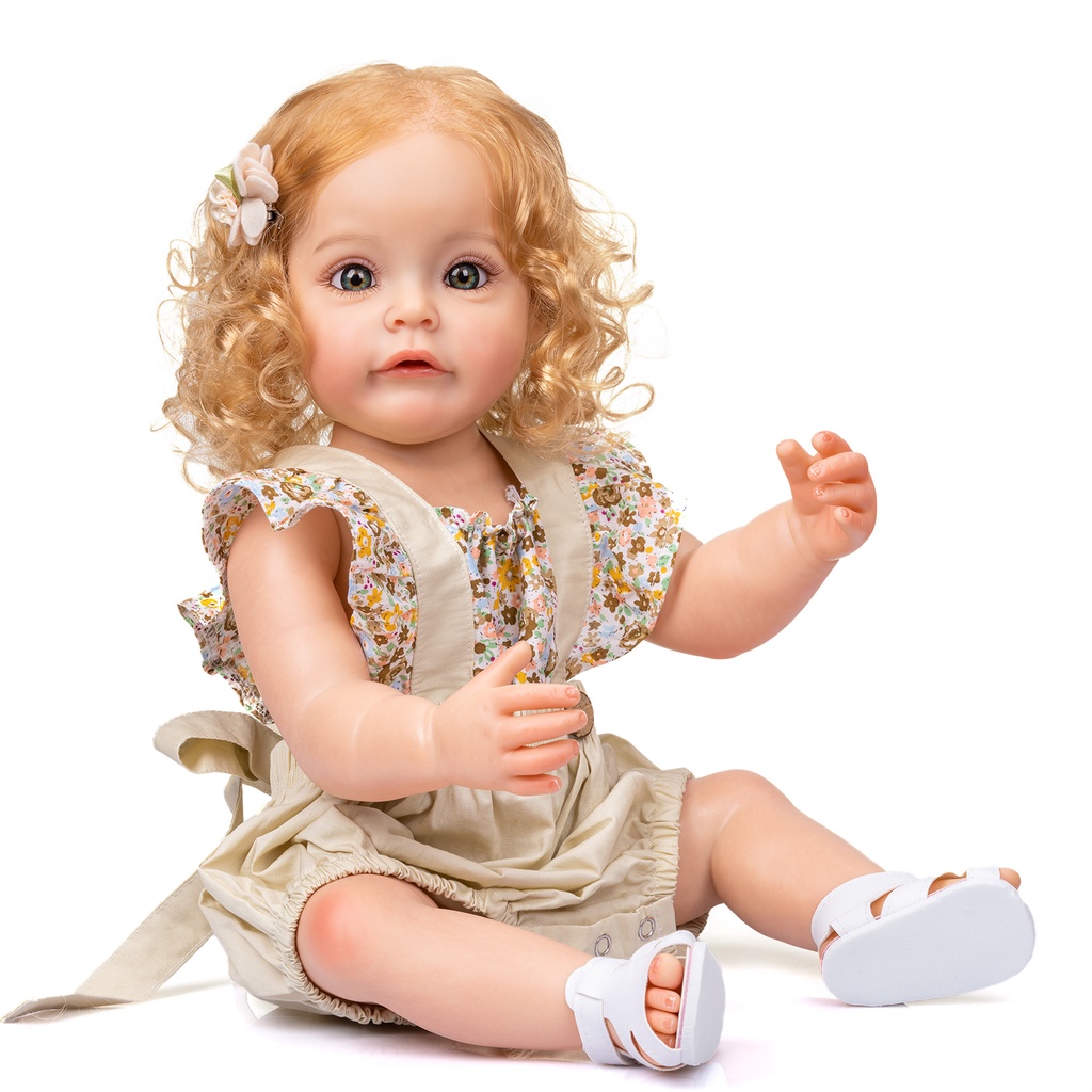 Npk 49cm Full Body Silicone Reborn Baby Doll Twins Boy And Girl Bebes Reborn  Hand Paint Red Skin Rooted Hair Waterproof Bath Toy