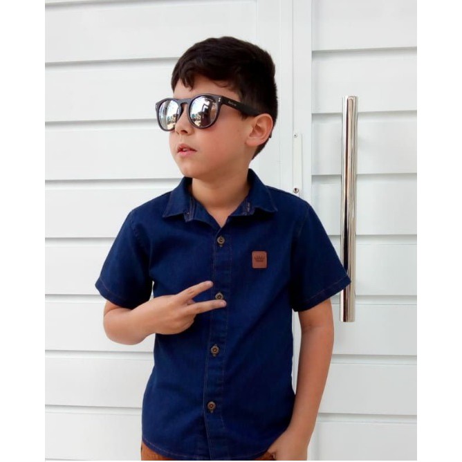 Camisas masculina sale infantil