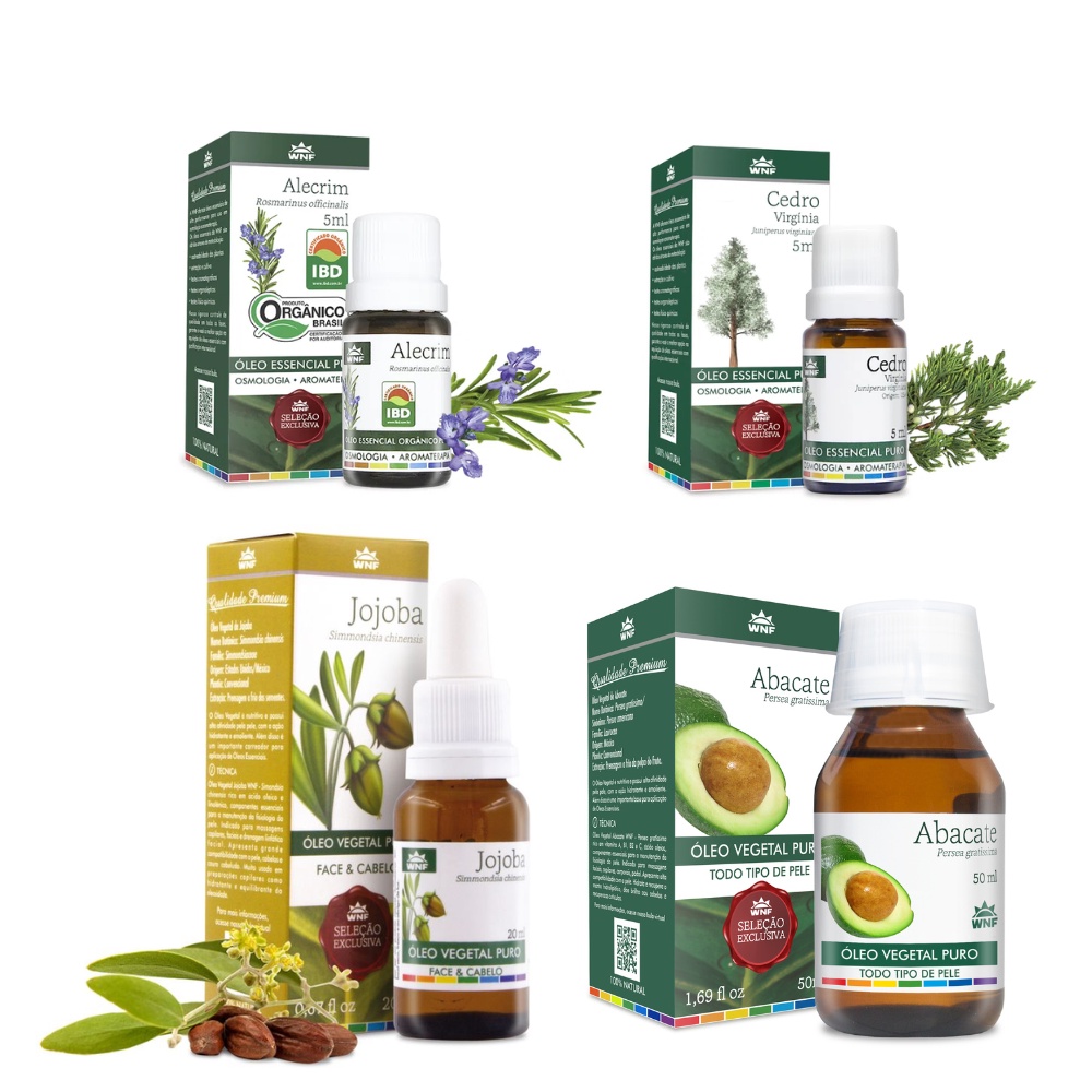 Kit Óleo de Jojoba 30ml + Abacate 30ml - Eco Care