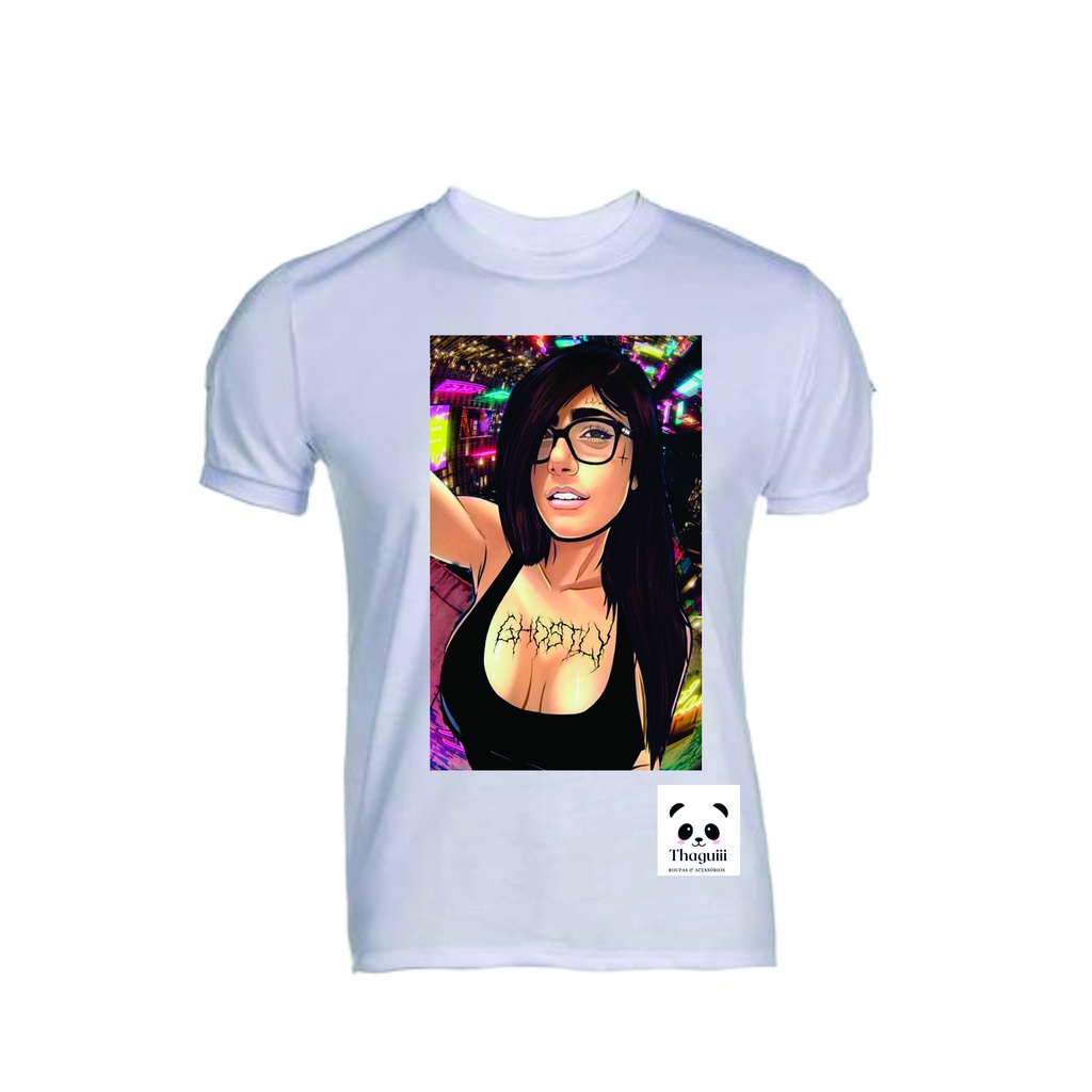 Camiseta Mia Khalifa | Shopee Brasil