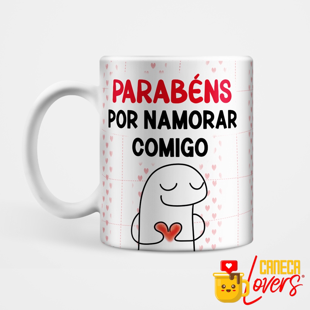 Caneca - Flork Namorados - Meu amor é gasolina - Caneca Lovers