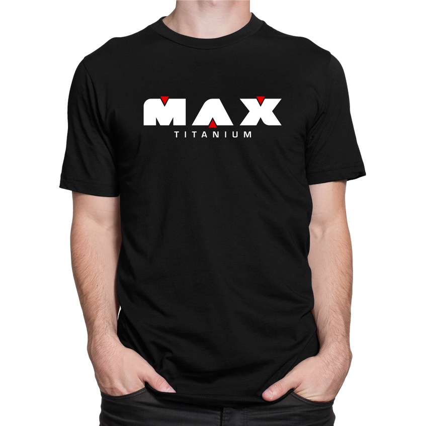 Camiseta max titanium hot sale feminina