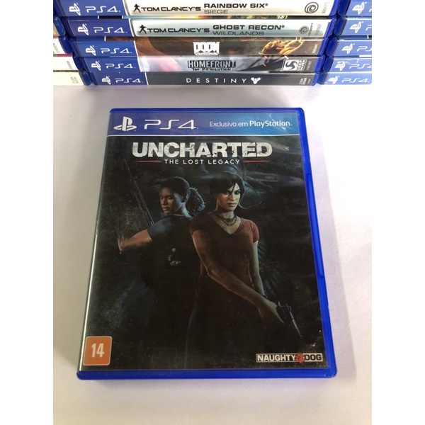 Mídia Física Jogo Uncharted: The Lost Legacy PS4 Original - GAMES &  ELETRONICOS