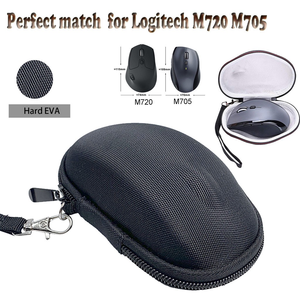  LTGEM Hard Carrying Case for Logitech M720 Wireless