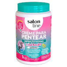 Creme para Pentear Salon Line Definição Máxima 1kg Cabelo Cacheado e outros