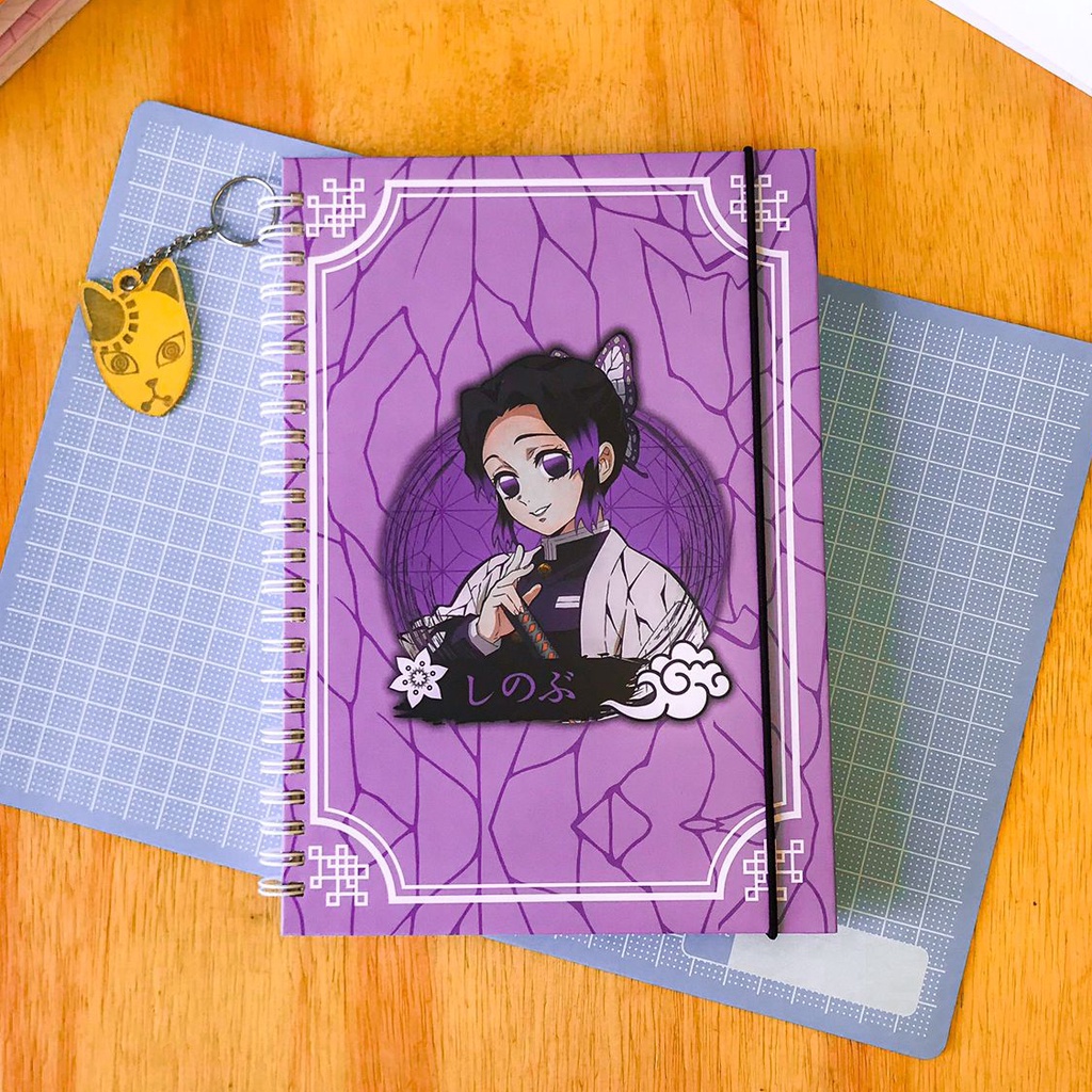 Caderno A5 Shinobu - Demon Slayer | Shopee Brasil