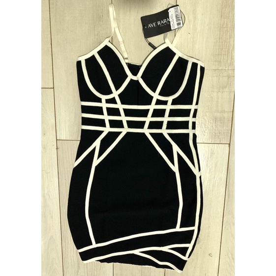 Vestido bandagem hot sale ave rara