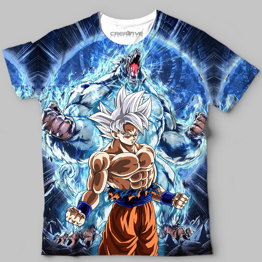 Camiseta Blusa Anime Dragon Ball Super Broly Goku Vegeta