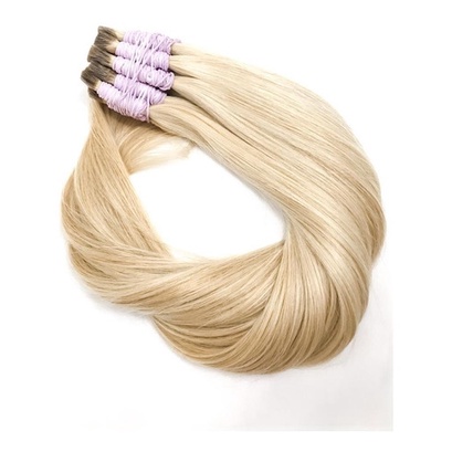 Cabelo Humano Vietnamita Loiro Mesclado 55cm-100g Mega Hair