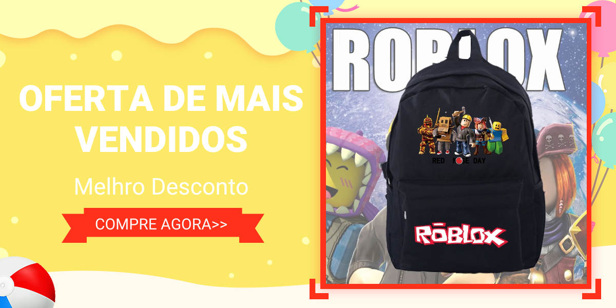 ROBLOX-Camisetas estampadas de manga curta masculinas e femininas, roupas  de desenhos animados, gola redonda, verão - AliExpress