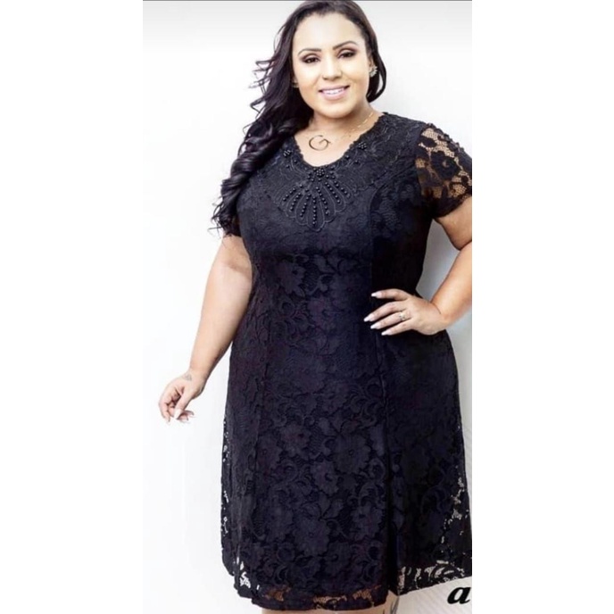 Vestidos de hot sale renda para gordas