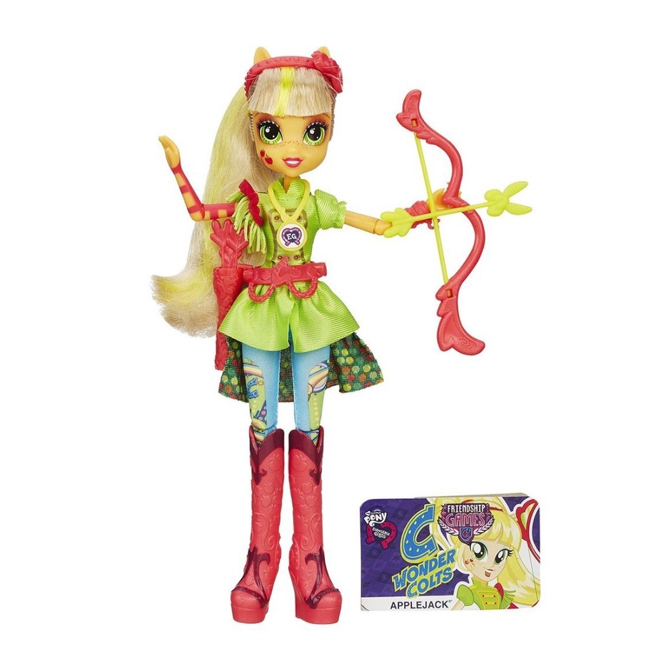 My little pony equestria girls sales applejack doll