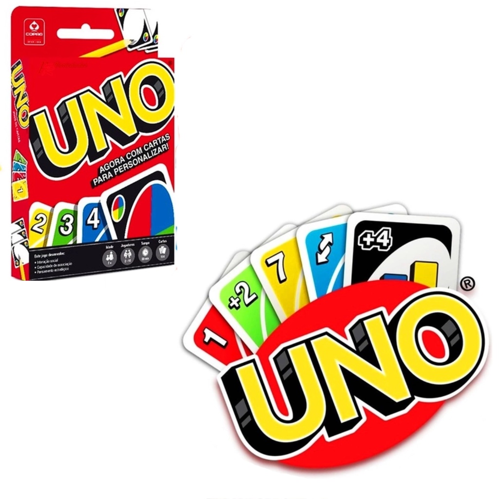 Jogo Uno - Copag - Brinquedos é na Bmtoys