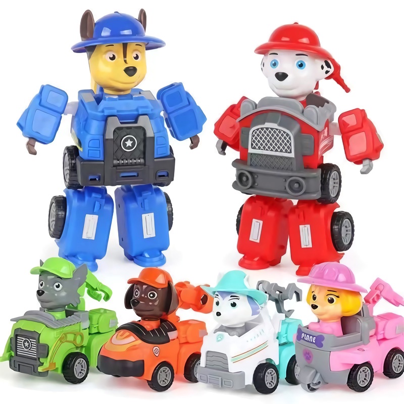 Brinquedos Educativos Para Carros PAW Patrol Pull back car Tracker
