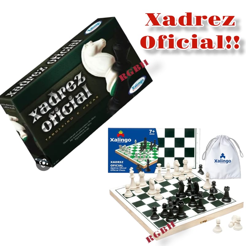 Jogo de Xadrez Oficial Xalingo