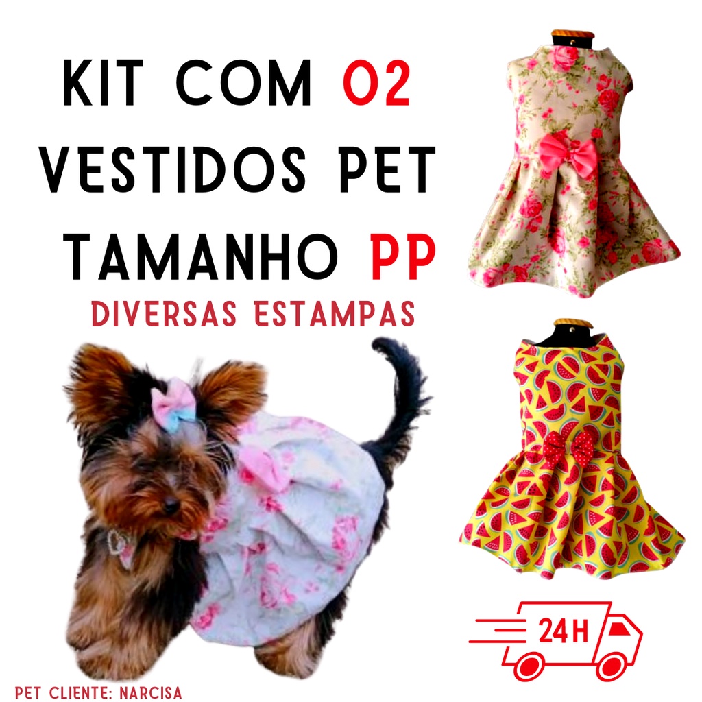 Molde Vestido Pet – Aury Moda Pet