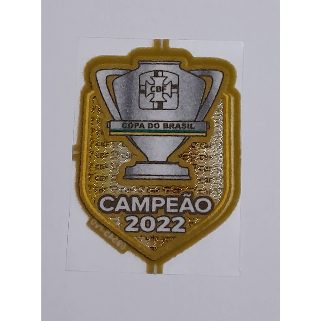 2022 CAMPEAO Copa Intelbras Do BRASIL Final+Matching DetaIl Patch Badge  Parche