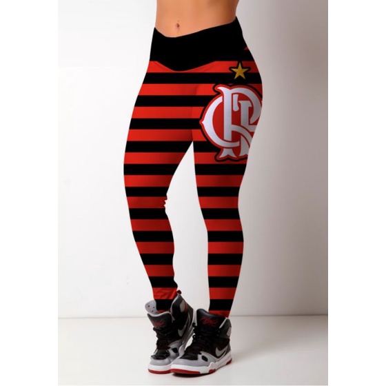 Calça legging do hot sale flamengo