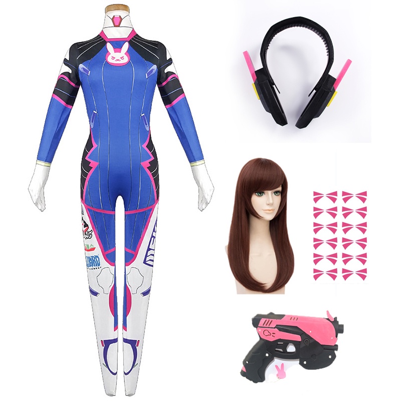 Dva cosplay jogo traje feminino lycra 3d impressão elastano festa