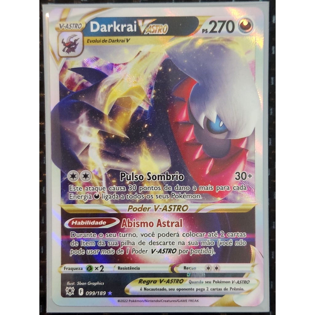 Darkrai-V-ASTRO / Darkrai-VSTAR (099/189), Busca de Cards